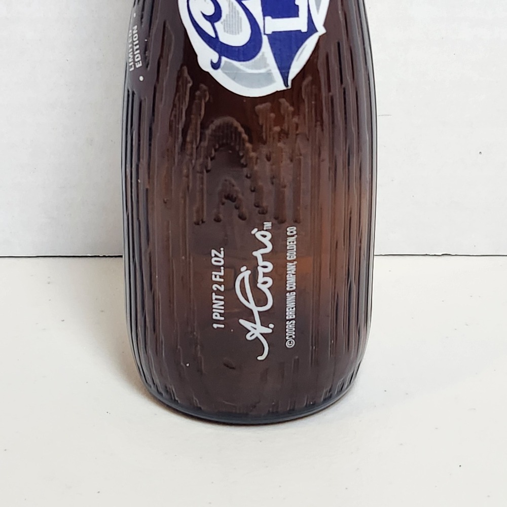 VTG Coors Light Baseball Bat Bottle Limited Edition‎ Empty No Lid Rocky Mountain - Picture 2 of 4